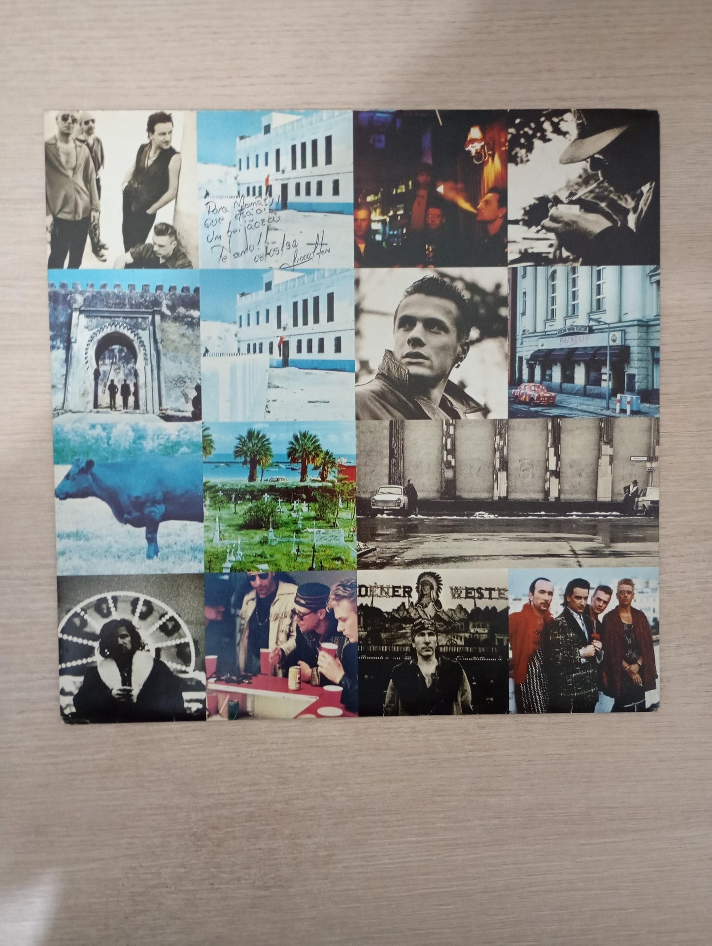 Lp Vinil U2 Achtung Baby Com Encartes