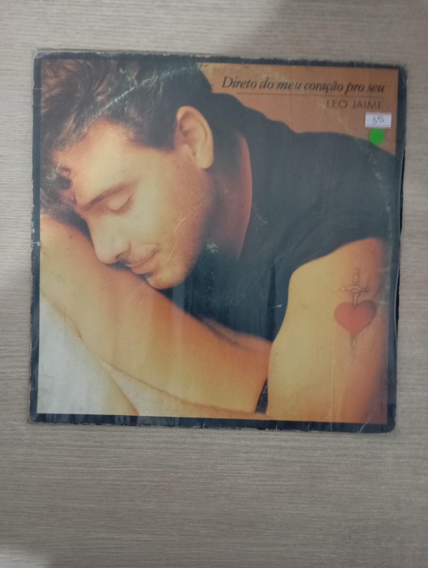 Disco Vinil Direto Do Meu Coração Pro Seu Leo Jaime A