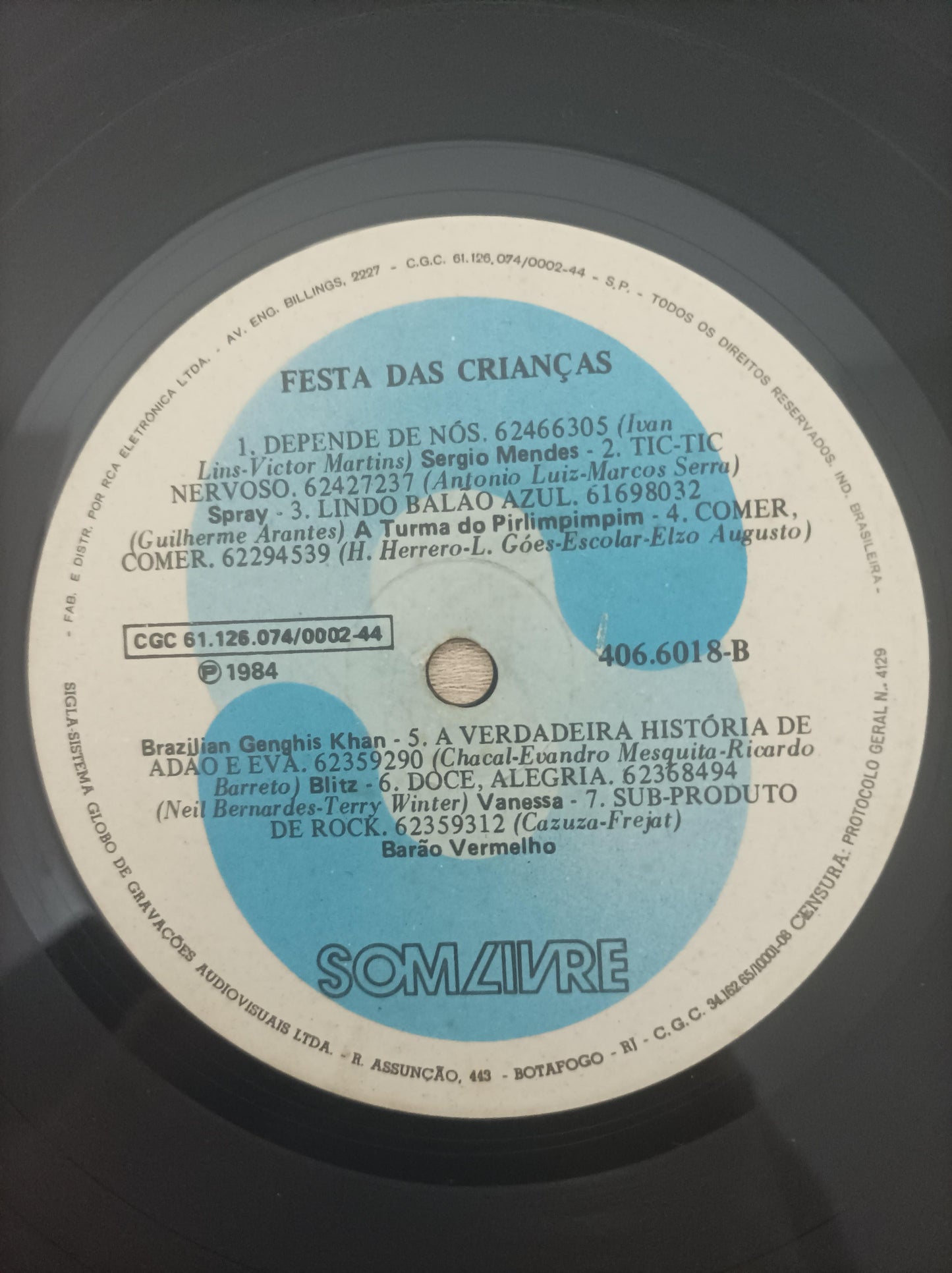 Lp Vinil Festa das Crianças