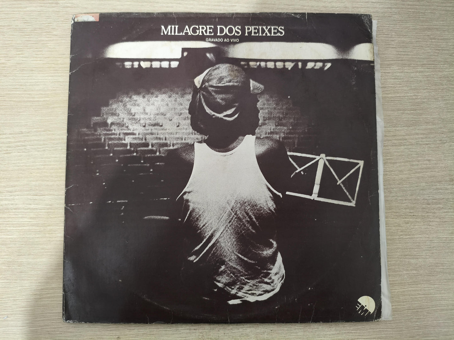 Lp Vinil Milton Nascimento Milagre Dos Peixes Ao Vivo Duplo