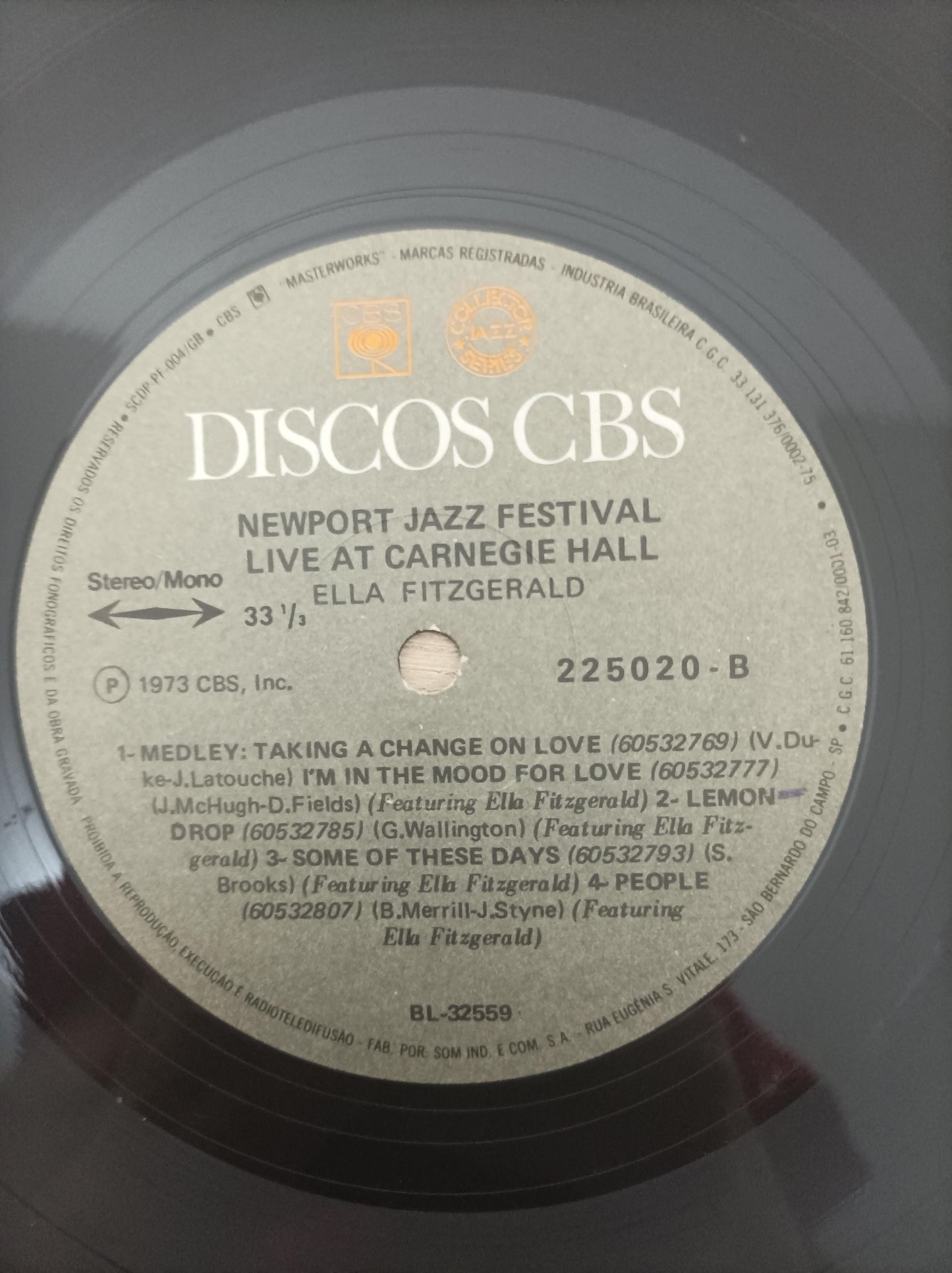 Lp Vinil Ella Fitzgerald Newport Jazz Festival Carnegie Hall