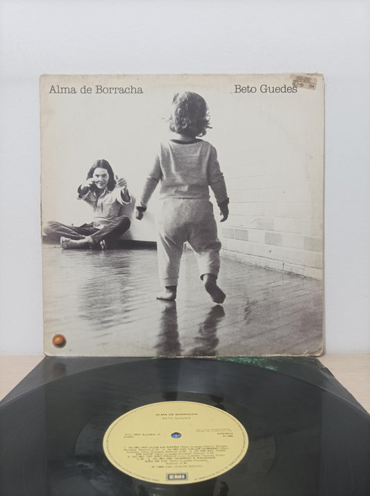 Lp Vinil Beto Guedes Alma De Borracha Com Encarte