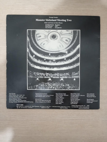 Lp Vinil George Gruntz Sticksland Monster Jazz Capa Dupla