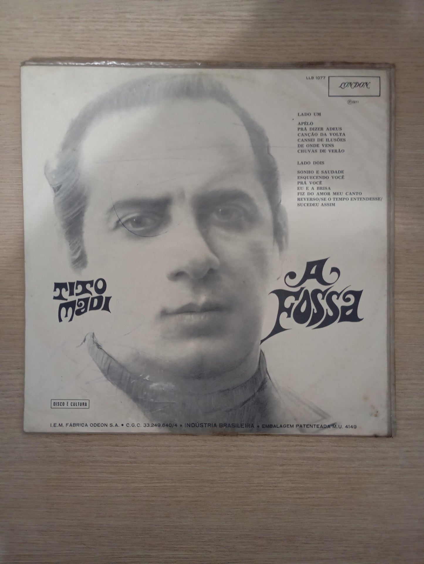 Lp Vinil Tito Madi A Fossa