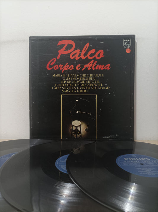 Lp Vinil Palco Corpo e Alma Triplo Com Encarte