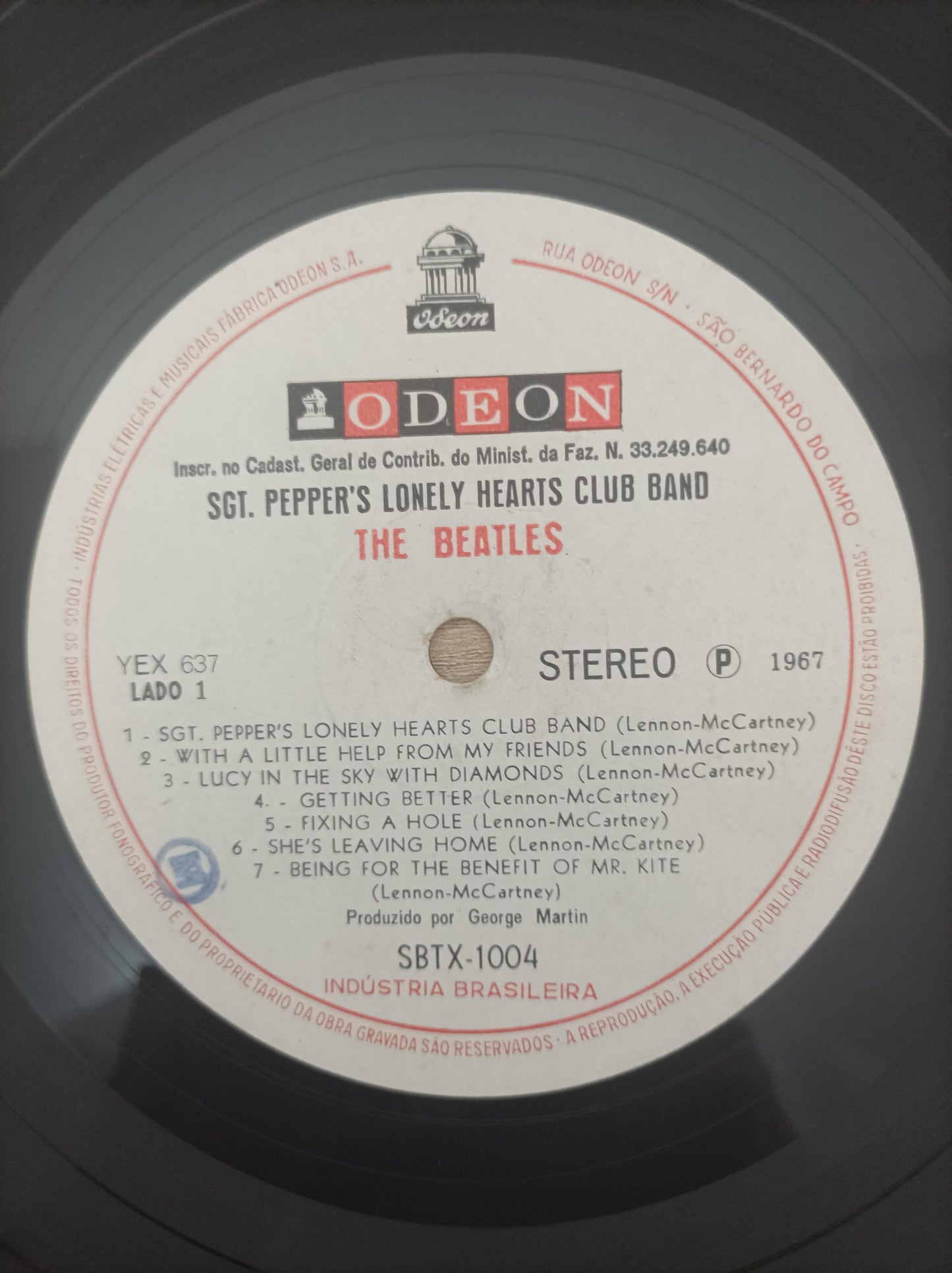 Lp Vinil The Beatles Sgt Peppers 1ª Prensagem BR Capa Dupla