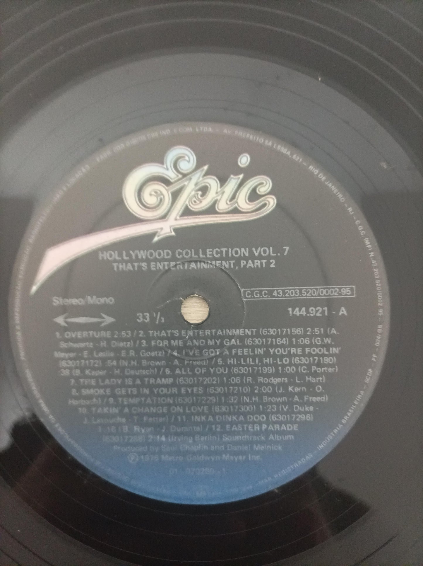 Lp Vinil That's Entertainment Part 2 Com Encarte