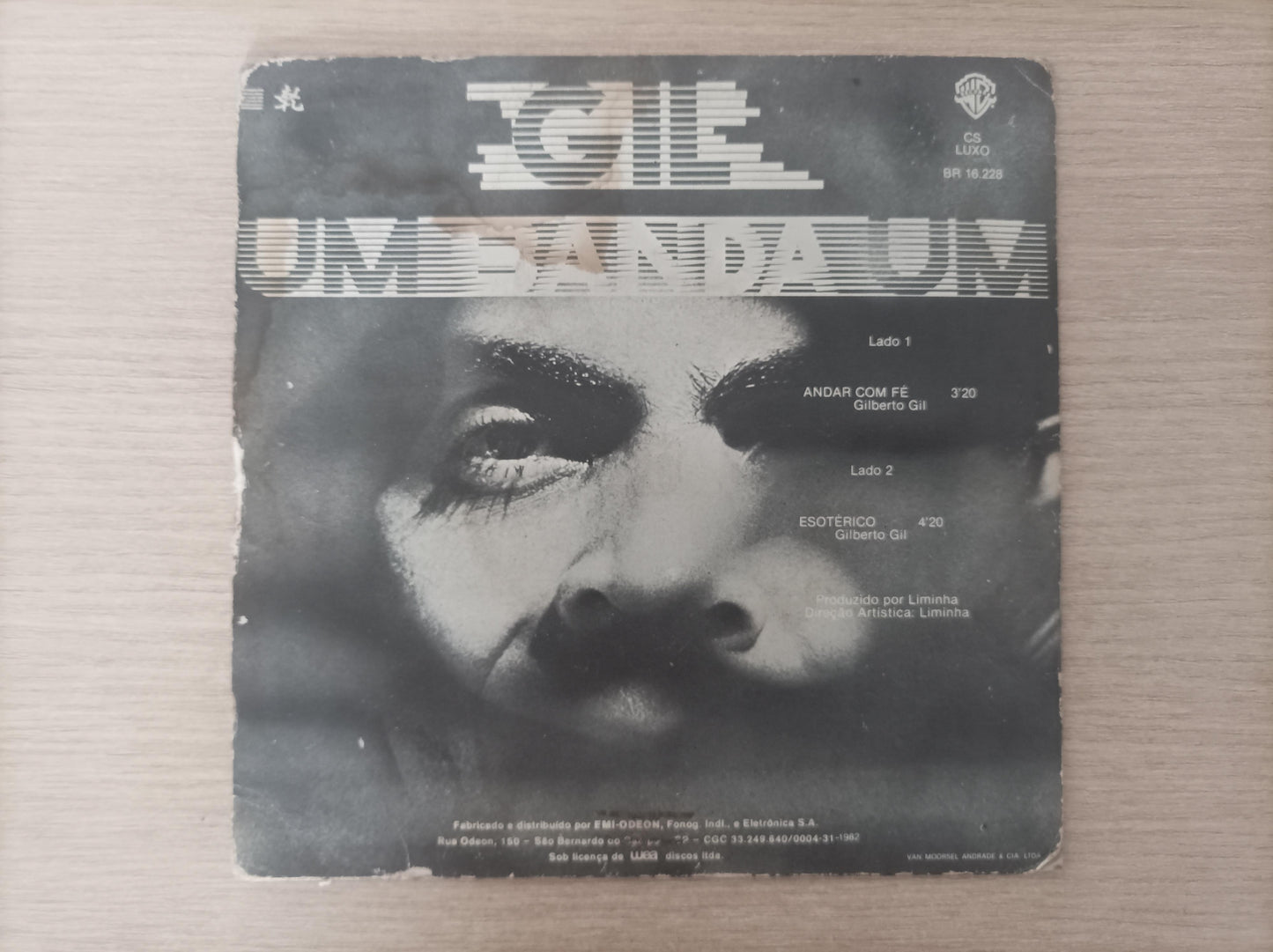 Vinil Compacto Gilberto Gil Um Banda Um