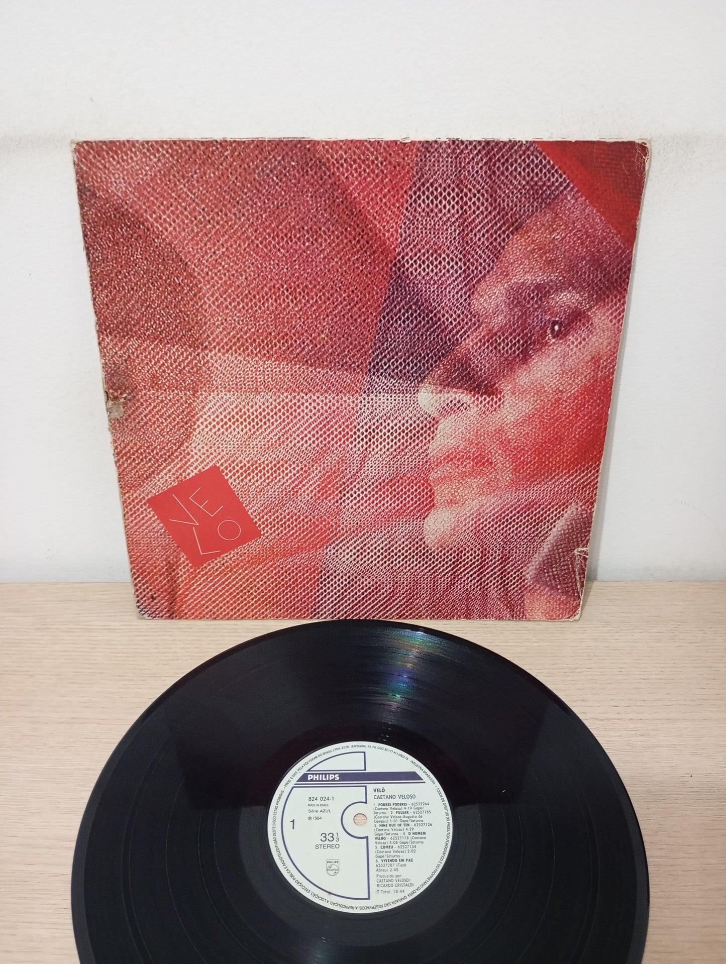 Disco Vinil Velô Caetano Veloso A