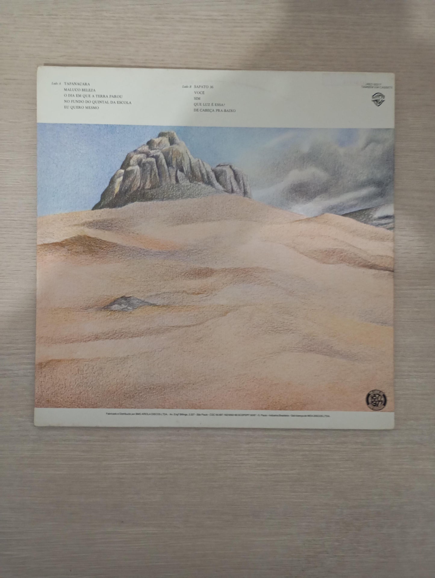 Lp Vinil Raul Seixas O Dia Em Que A Terra Parou Capa Dupla