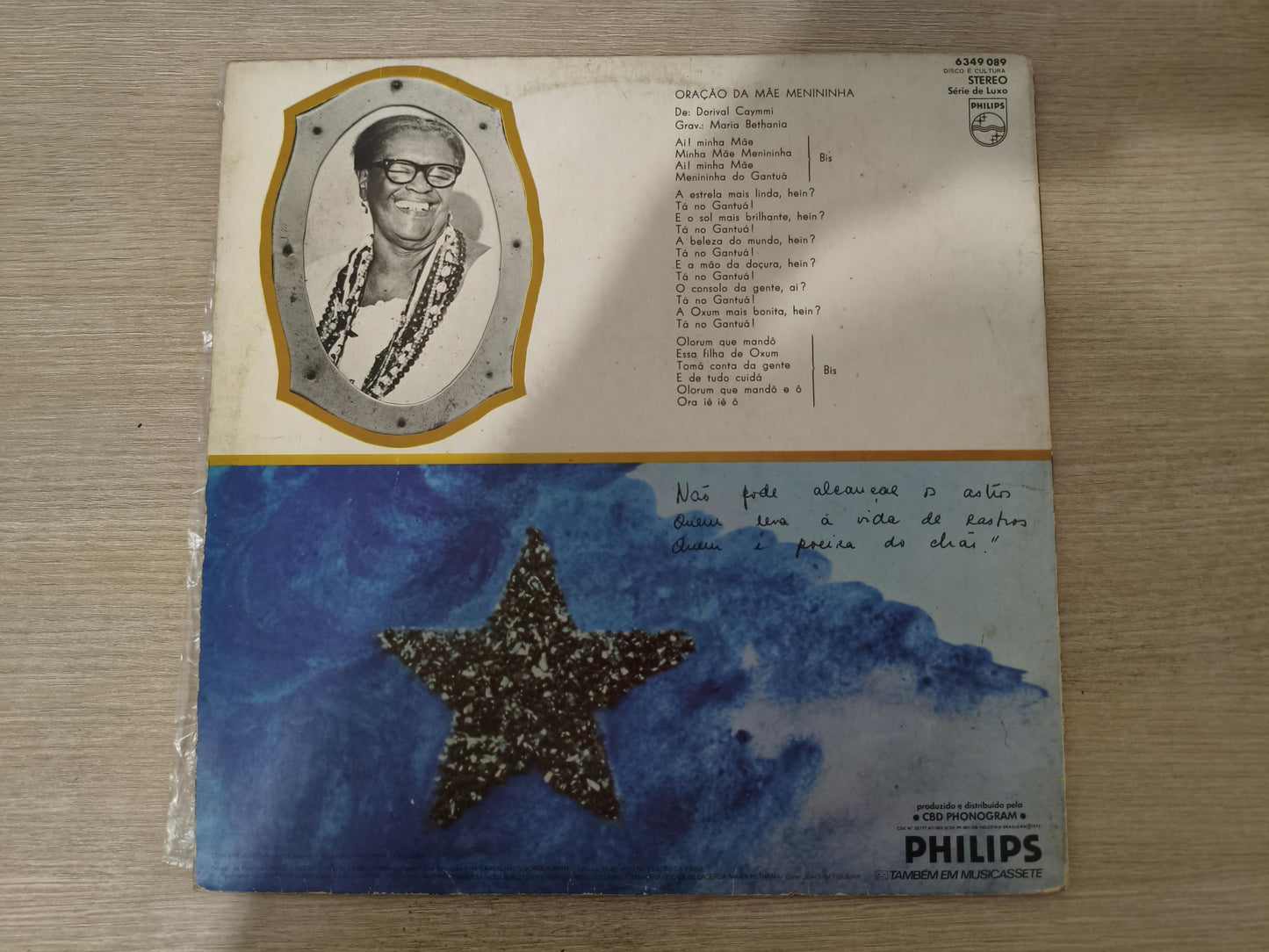 Lp Vinil Maria Bethânia Drama 3º Ato "Luz Da Noite"