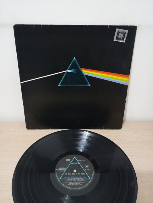 Lp Vinil Pink Floyd Dark Side Of The Moon Capa Dupla, Leia