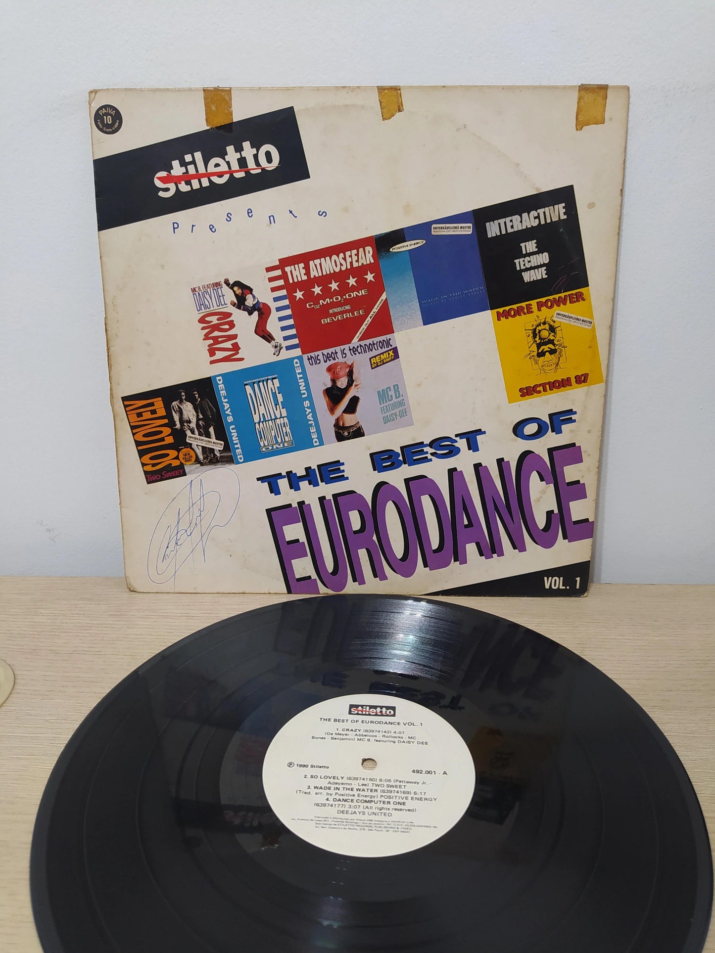 Lp Vinil Stiletto The Best of Eurodance Vol. 1