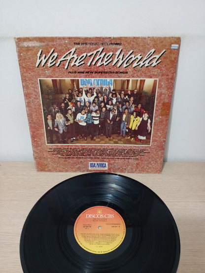 Lp Vinil USA For Africa We Are The World Capa Dupla
