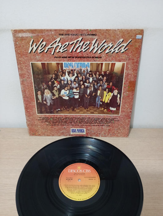 Lp Vinil USA For Africa We Are The World Capa Dupla