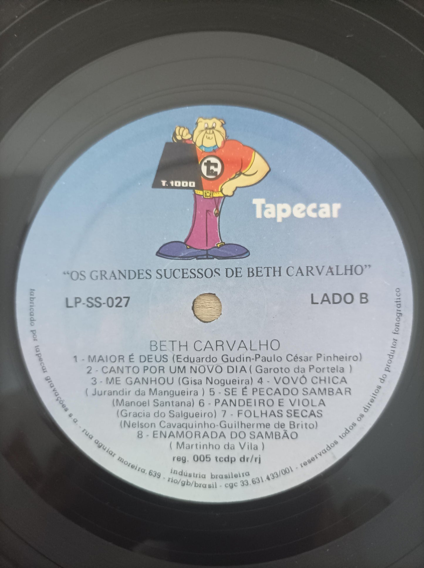 Lp Vinil Beth Carvalho Grandes Sucessos de