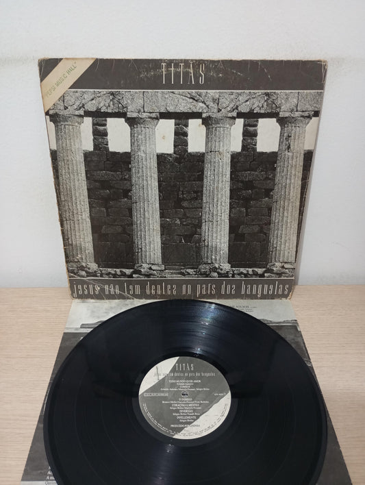 Lp Vinil Titãs Jesus Não Tem Dentes País Banguelas C Encarte