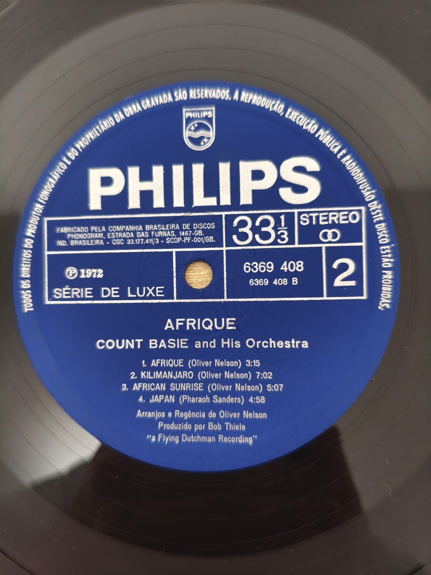 Lp Vinil Count Basie Orchestra Afrique