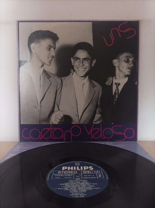 Lp Vinil Caetano Veloso Uns Com Encarte