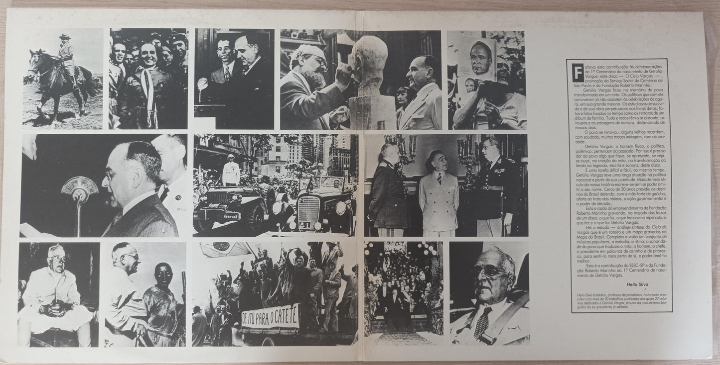 Lp Vinil Ciclo Vargas Visão da música popular Duplo Encarte