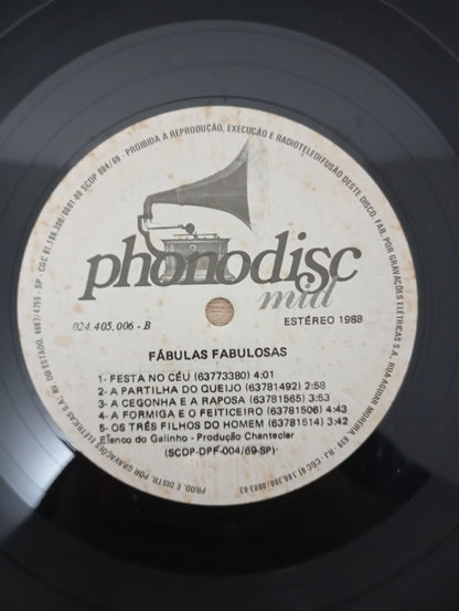 Lp Vinil Fábulas Fabulosas