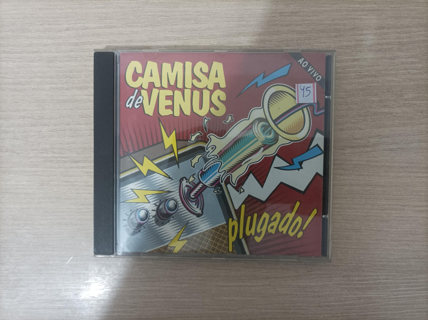 CD Camisa De Vênus Ao Vivo - Plugado!