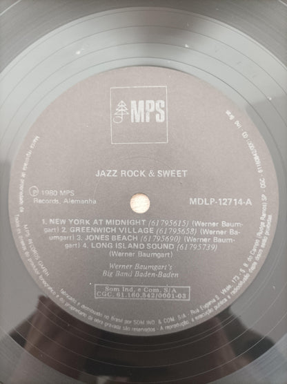 Lp Vinil Big Band Baden-Baden Jazz Rock & Sweet