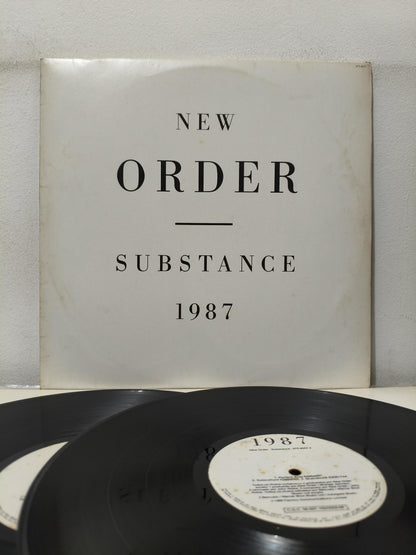 Lp Vinil New Order Substance Duplo Com Encartes
