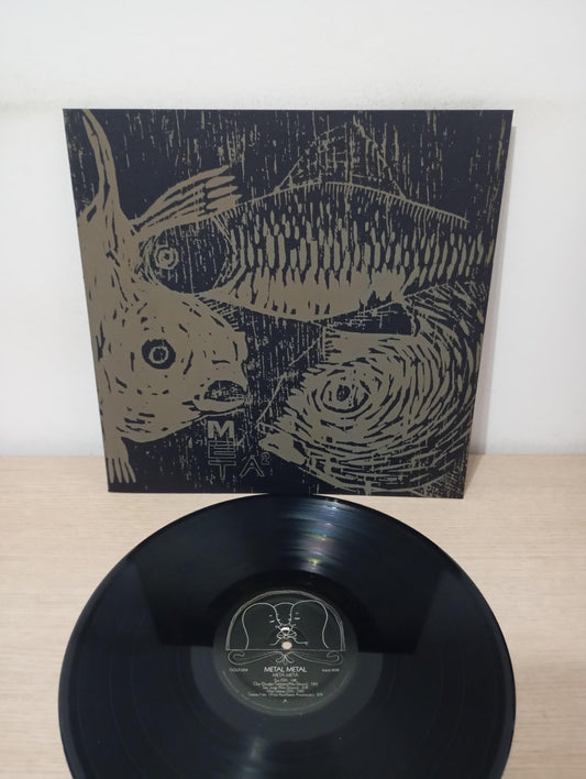 Lp Vinil Metá Metá MetaL MetaL 2014 Capa Dupla