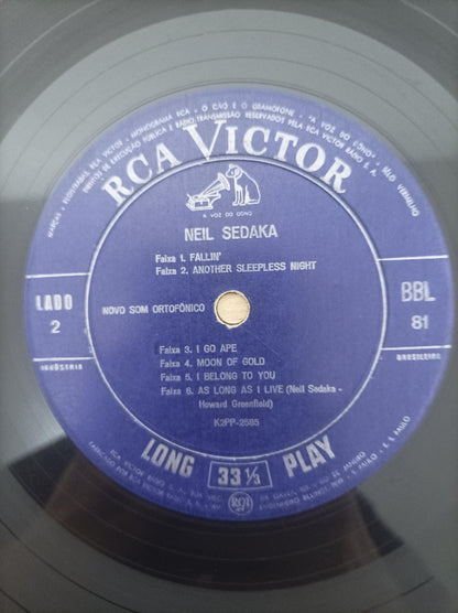 Lp Vinil Neil Sedaka 1959