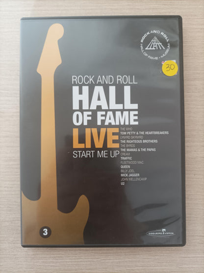 DVD Rock and Roll Hall of Fame Live Start me up