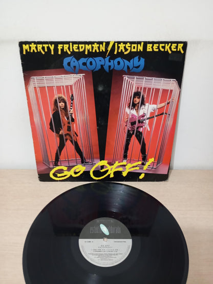 Lp Vinil Marty Friedman & Jason Becker Cacophony Go Off!