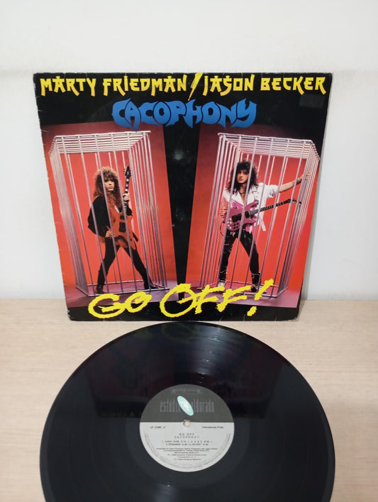 Lp Vinil Marty Friedman & Jason Becker Cacophony Go Off!