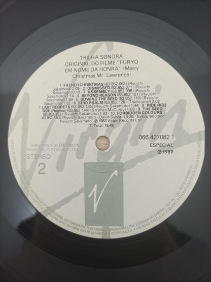 Disco Vinil Trilha Sonora Furyo em nome da Honra A