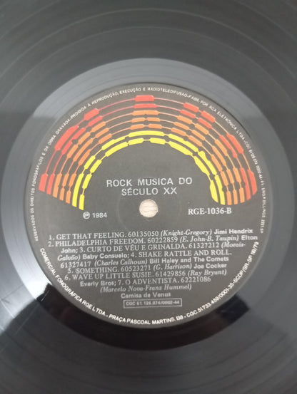 Lp Vinil Rock A Música Do Século XX Duplo, Leia