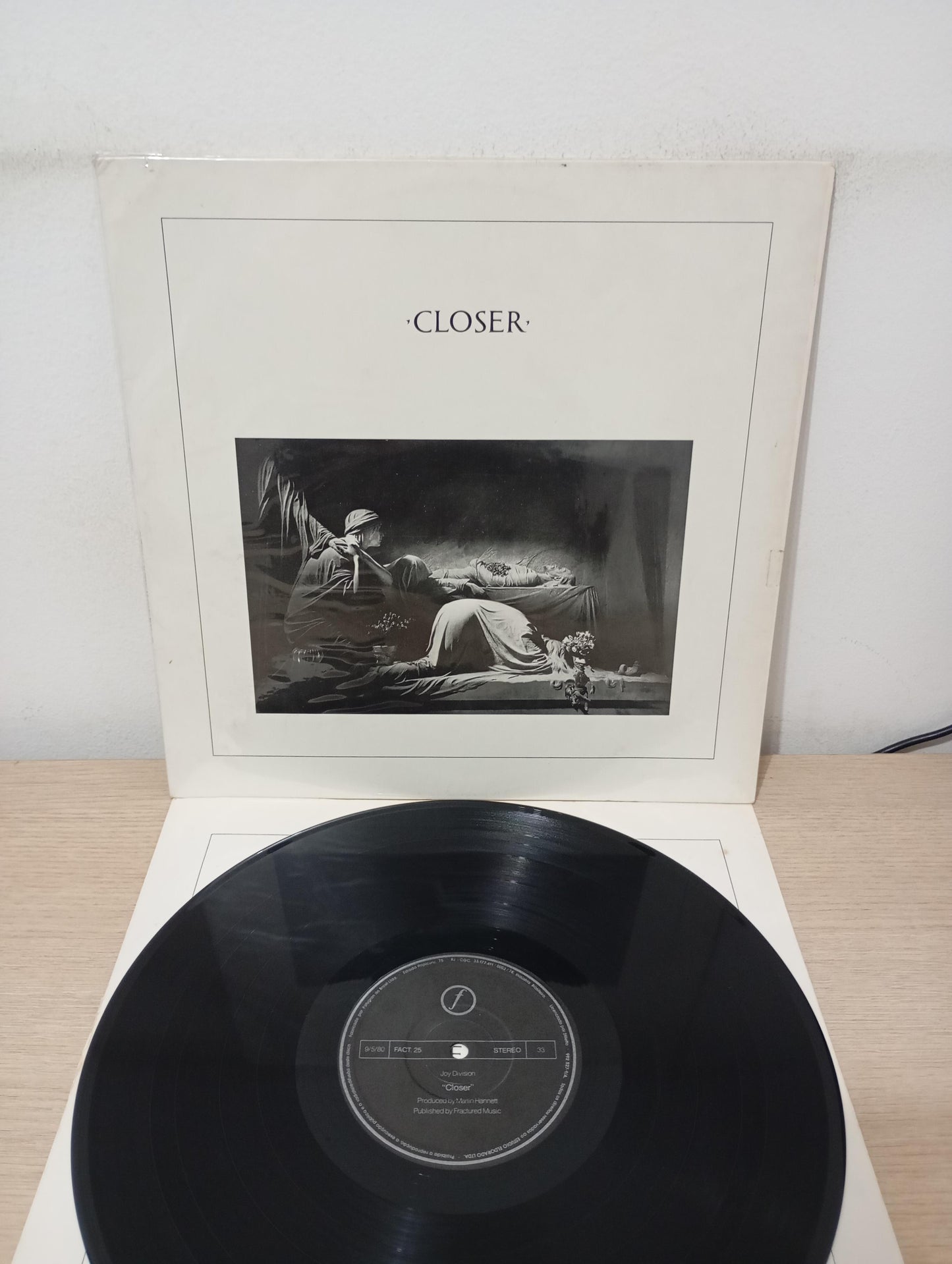 Lp Vinil Joy Division Closer Com Encarte