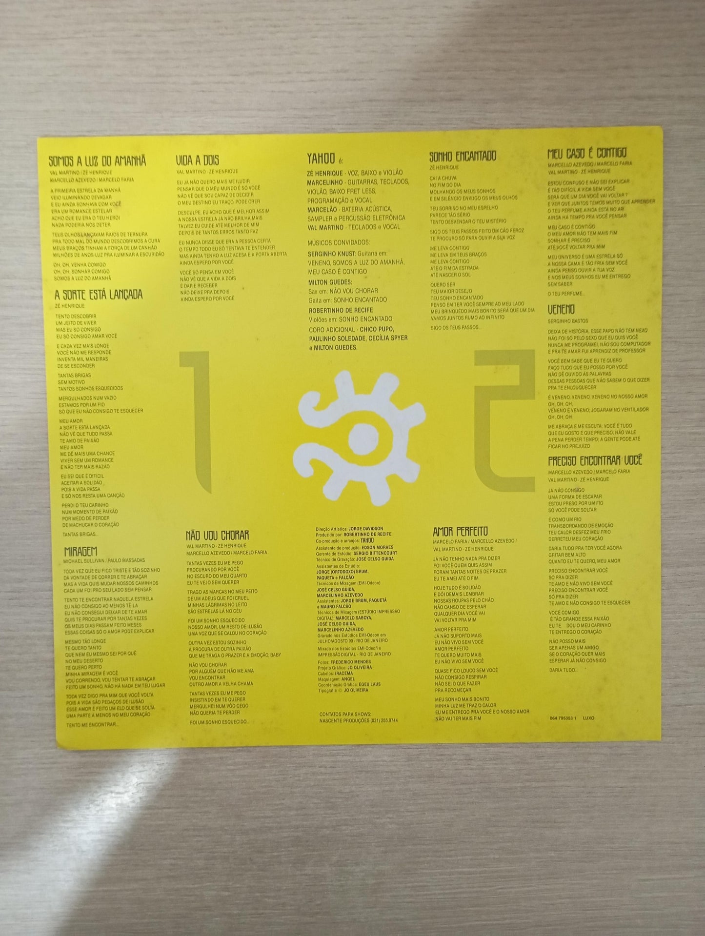 Lp Vinil Yahoo 3 Com Encarte