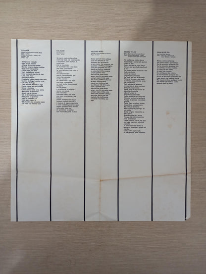 Disco Vinil 1977 Elis Regina Com Encarte A