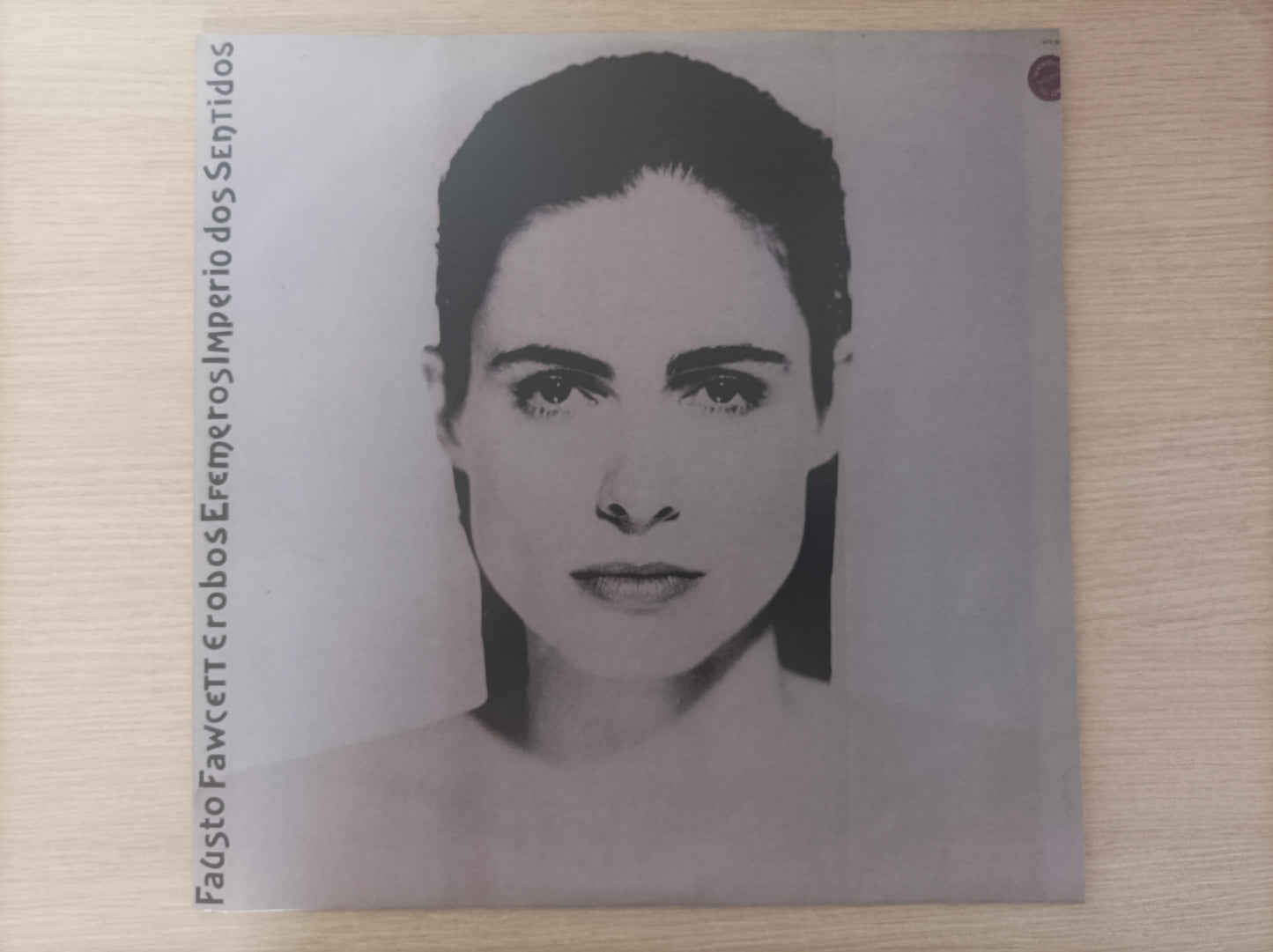 Lp Vinil Fausto Fawcett Robôs Império Sentidos Encarte