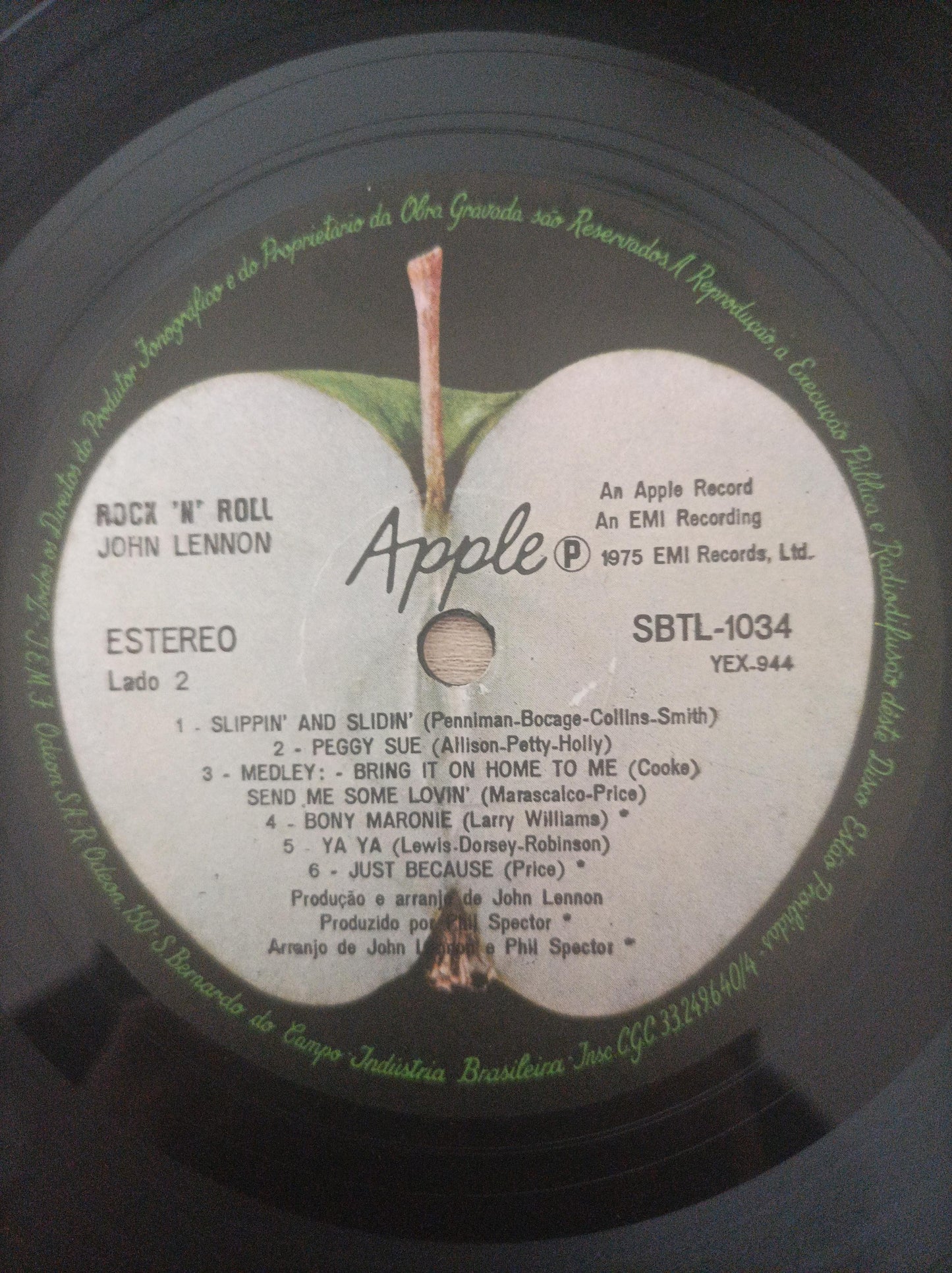 Lp Vinil John Lennon Rock 'N' Roll