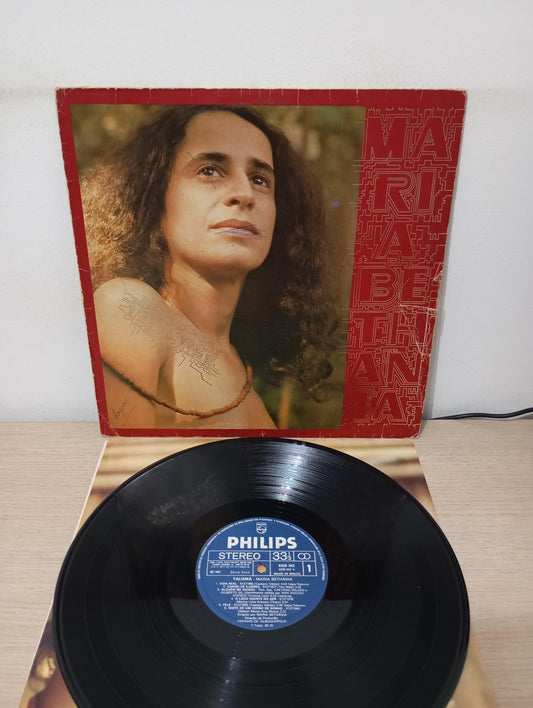 Lp Vinil Maria Bethânia Talismã Com Encarte