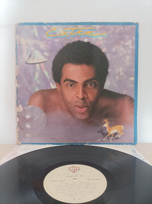 Disco Vinil Extra Gilberto Gil Capa Dupla A