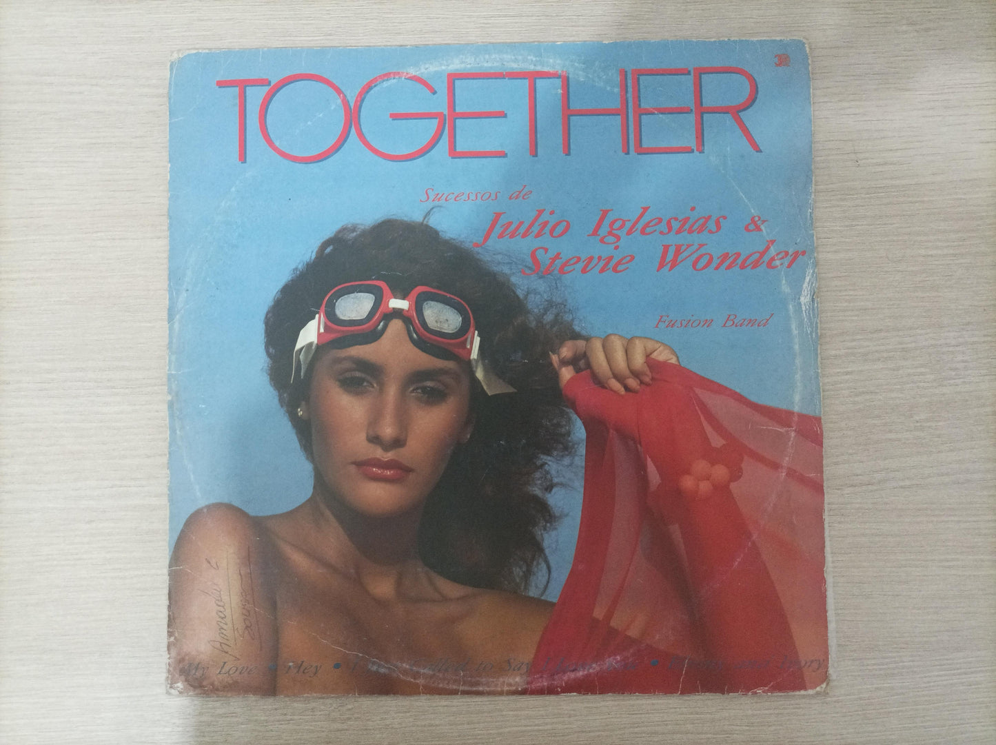 Lp Vinil Julio Iglesias & Stevie Wonder Together