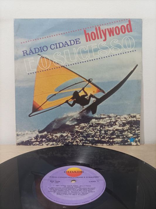 Lp Vinil Rádio Cidade Hollywood e o Sucesso