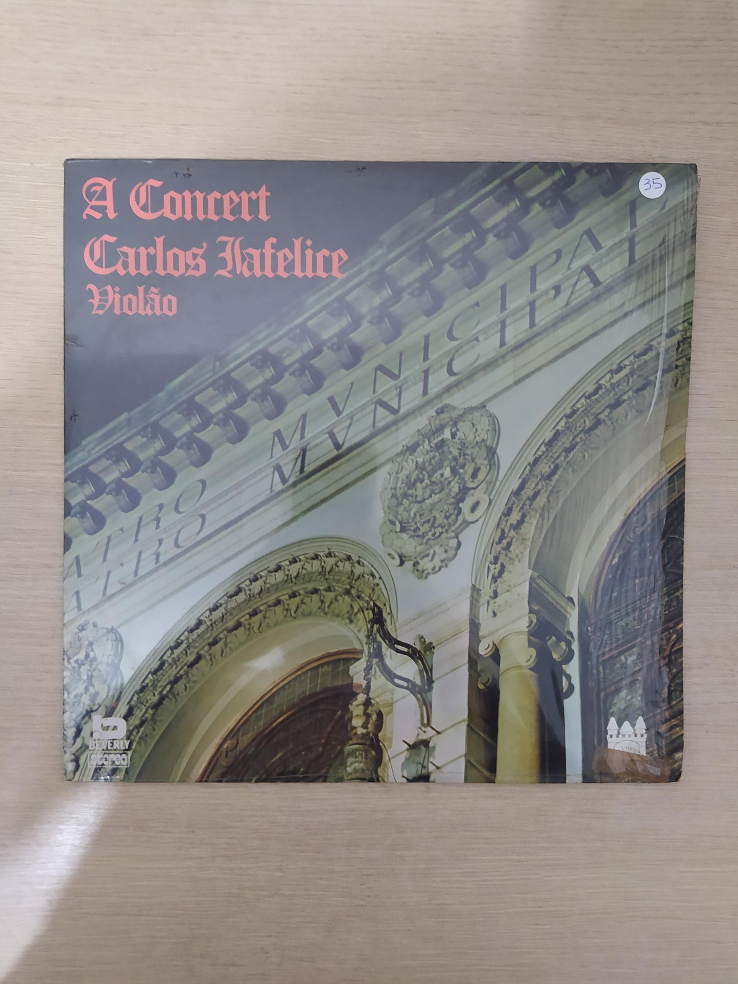 Lp Vinil Carlos Iafelice Violão