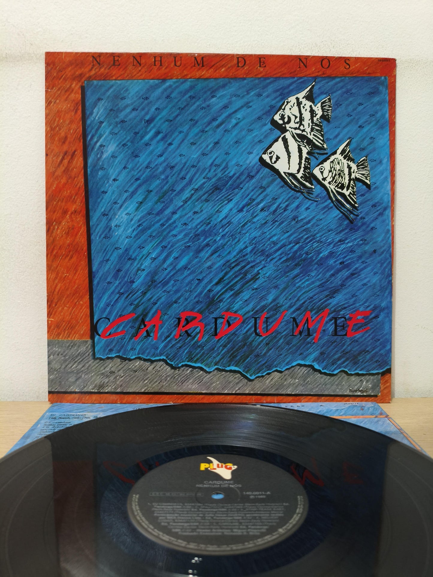 Lp Vinil Nenhum De Nós Cardume Com Encarte