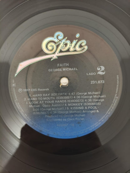 Lp Vinil George Michael Faith Com Encarte