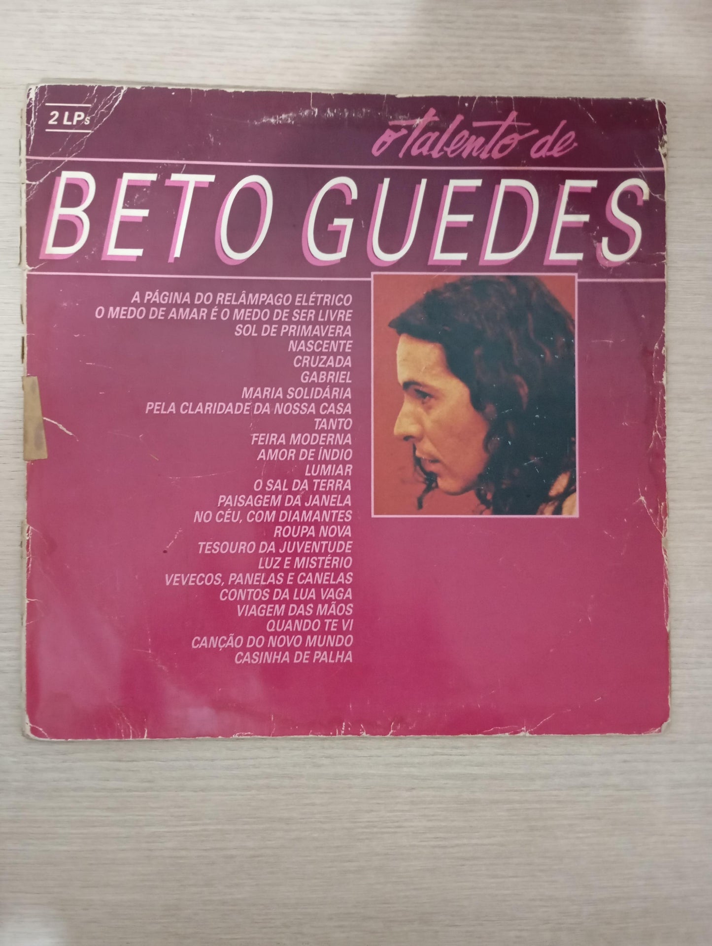 Lp Vinil Beto Guedes O Talento De Beto Guedes Duplo