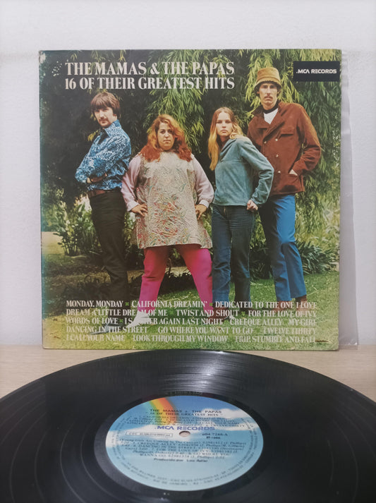 Lp Vinil The Mamas & The Papas 16 Of Their Greatest Hits