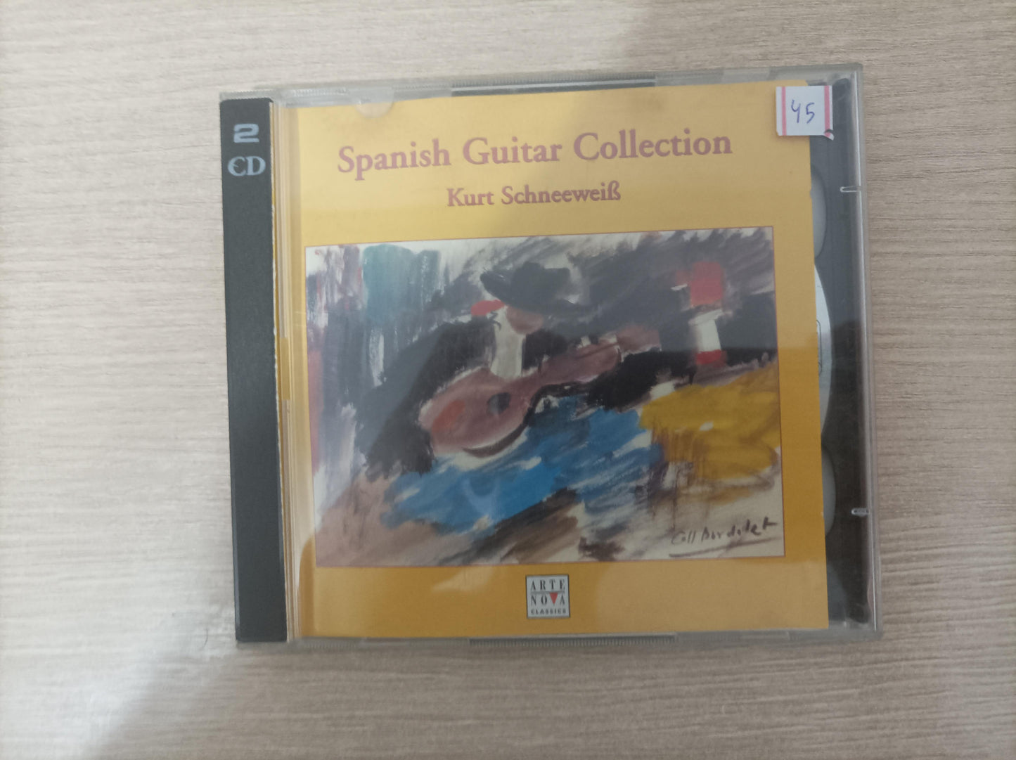 CD Kurt Schneeweiß Spanish Guitar Collection Duplo Importado